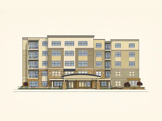 Drawing of Beverly Landing Condominium. No photo available.