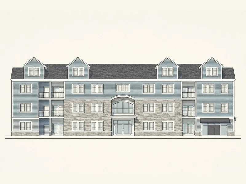 Drawing of Taj Estates of Franklin II. No photo available.
