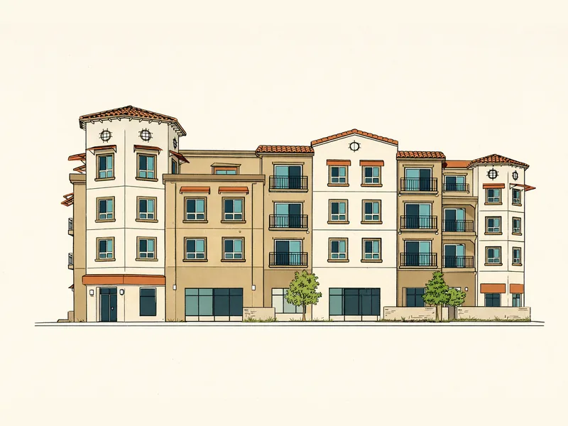 Drawing of Taylor Yard Senior Housing - Accessible Units. No photo available.