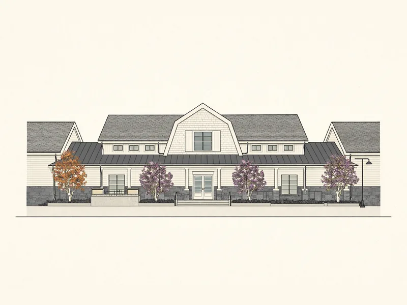 Drawing of The Arboretum at Farmingville. No photo available.