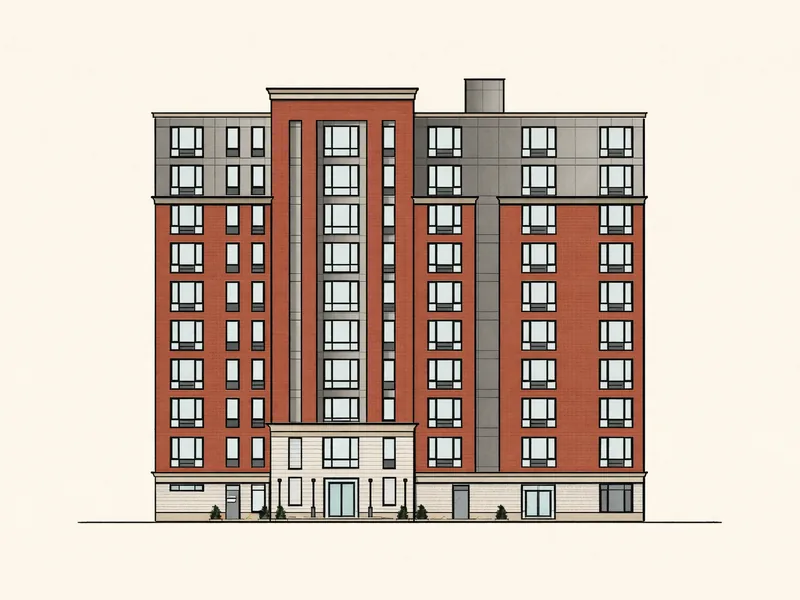 Drawing of The McLean. No photo available.