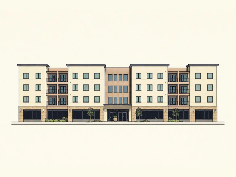 Drawing of Vista Terrace Apartments