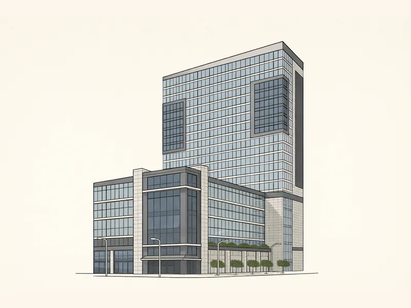 Drawing of West View Apartments. No photo available.