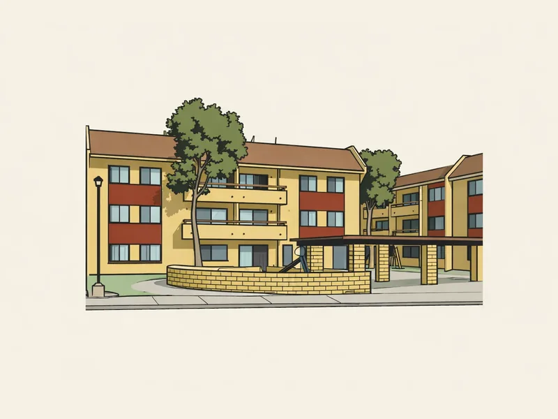 Drawing of Western Gardens - Accessible Units. No photo available.