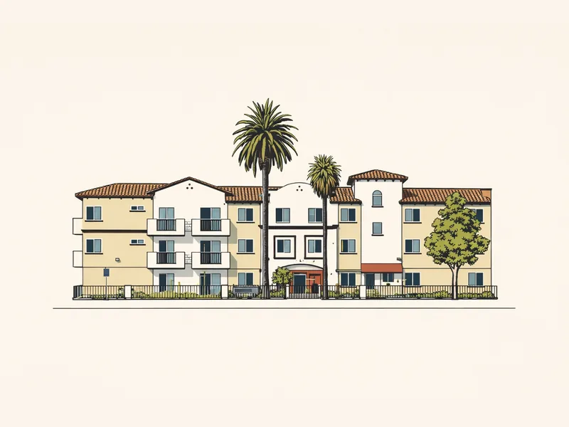 Drawing of Winnetka Village Senior Apartments. No photo available.