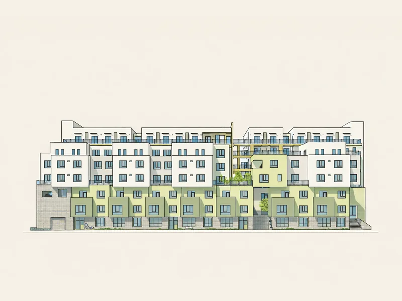 Drawing of Woodlake Family Apartments - Accessible Units. No photo available.