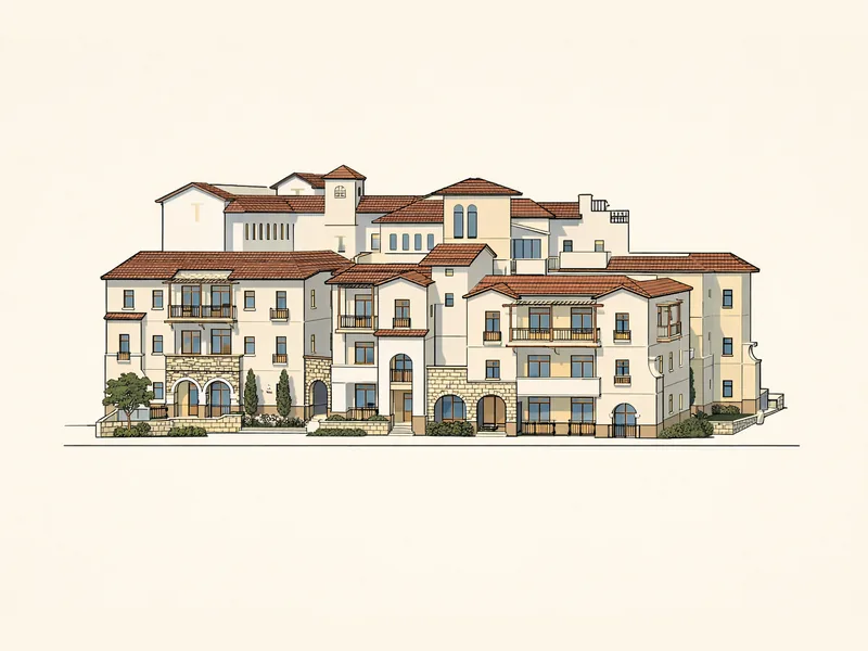 Drawing of Ybarra Village. No photo available.
